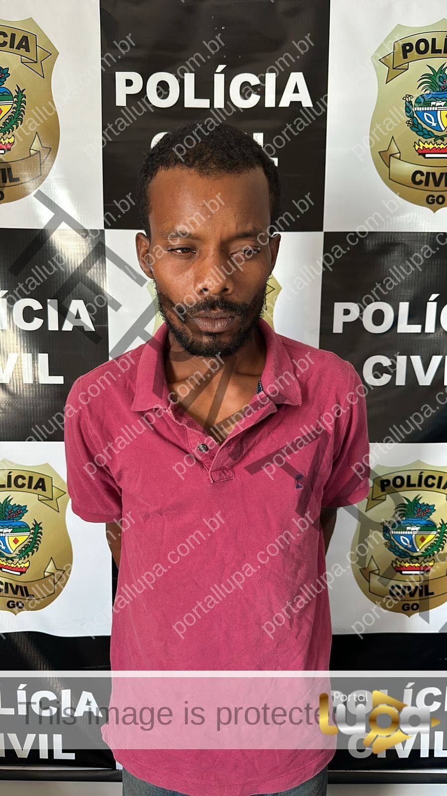 Acusado de agredir companheira com golpes de facão e abusar de enteada de 11 anos, é preso pela Polícia Civil no Distrito do Bezerra em Formosa ; veja vídeo