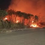 Incêndio ameaça saúde e meio ambiente no Setor Bela Vista em Formosa Go