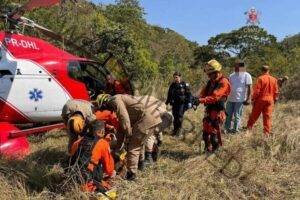 Jovem se acidenta na trilha da cachoeira do Indaiá, em Formosa (GO)