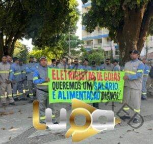 Em Formosa, manifestantes eletricistas suspendem atividades por impasse em reajuste.