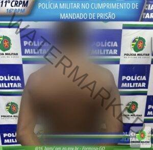 Polícia Militar Prende Indivíduo com Mandado de Prisão por Homicídio no Bosque II.