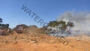 Guarda Municipal auxilia no combate a incêndio no aterro sanitário de Formosa